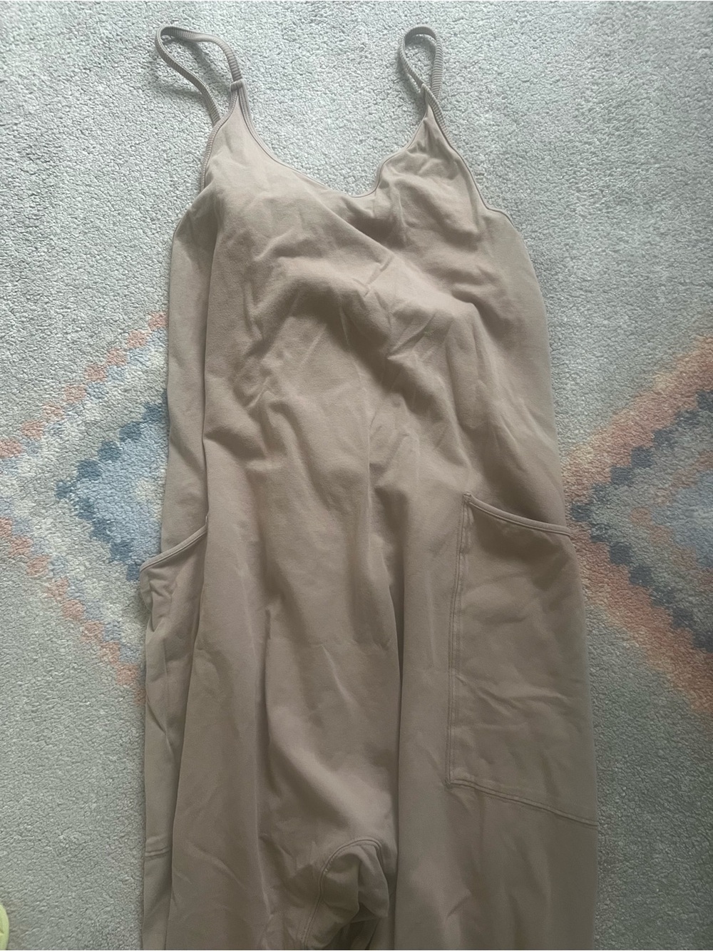 Free People Light Brown Women’s Jumpsuit with Pockets